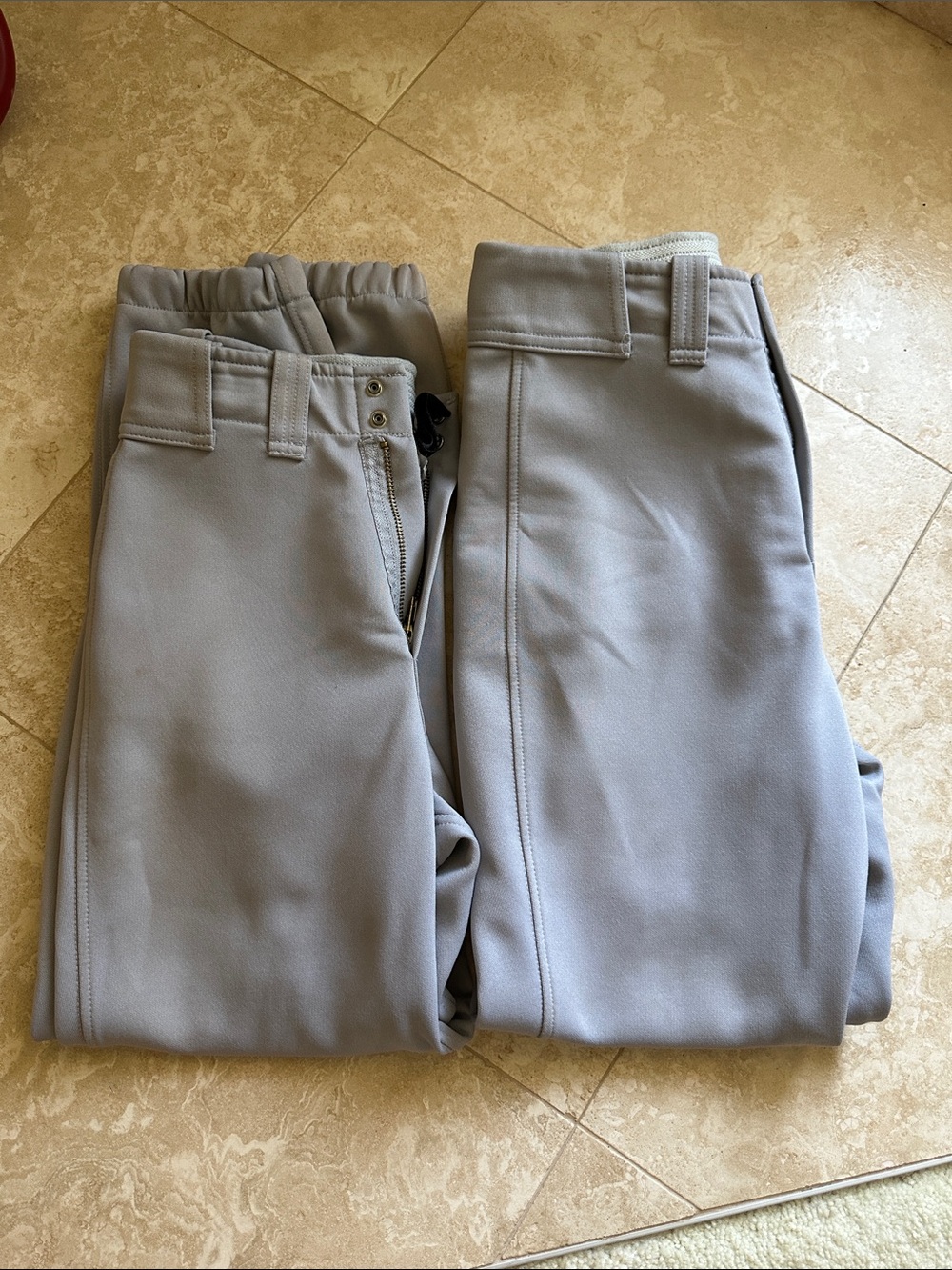 Light Gray Baseball Pants - Eaton